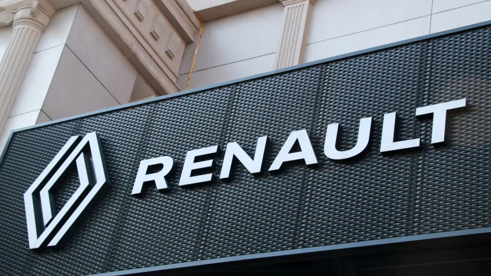 Logótipo da Renault no México.