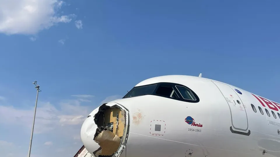 avião madrid