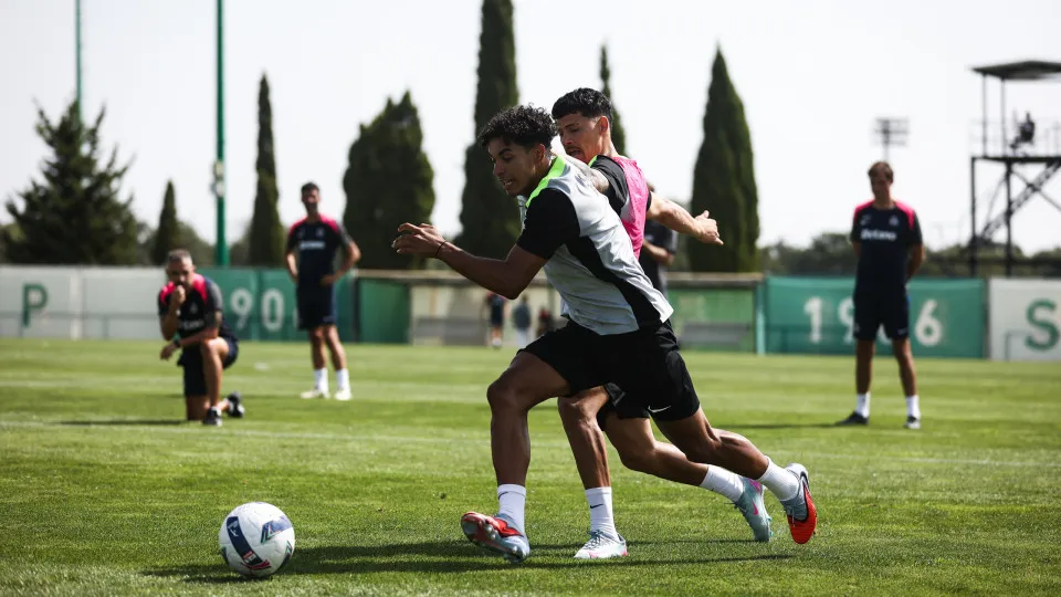 Treino, Sporting