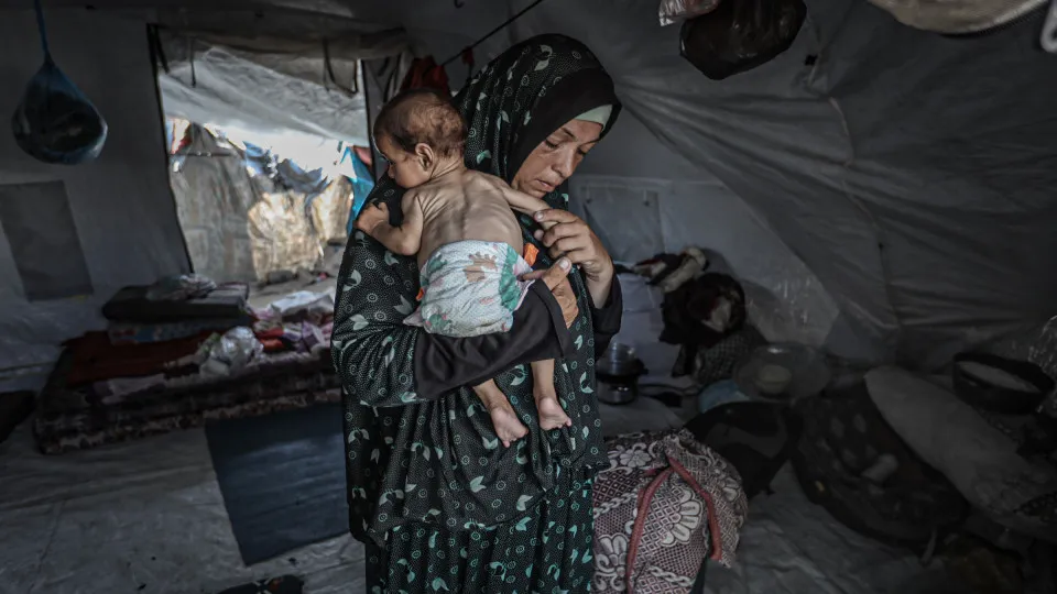 Abdulkarim Sobh, subnutrição, faixa de gaza