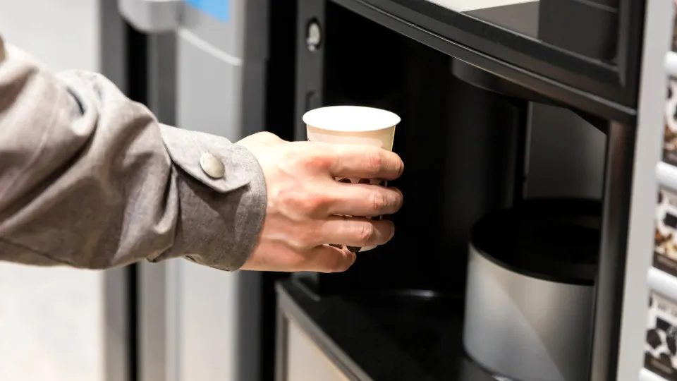 máquinas automáticas, vending machine, café