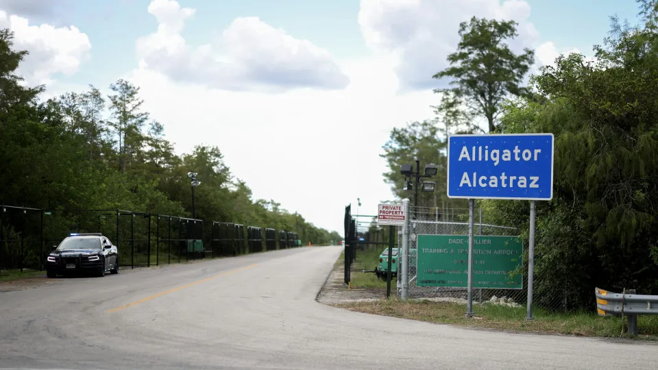 Alcatraz dos Jacarés, Everglades