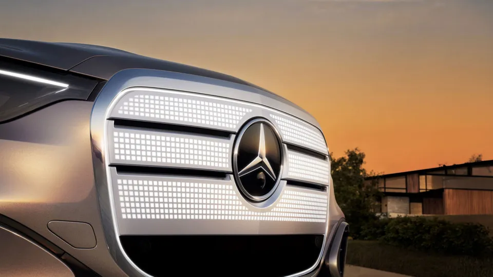 Nova grelha da Mercedes-Benz no GLC