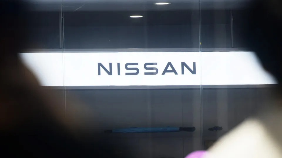 Logótipo da Nissan na China.