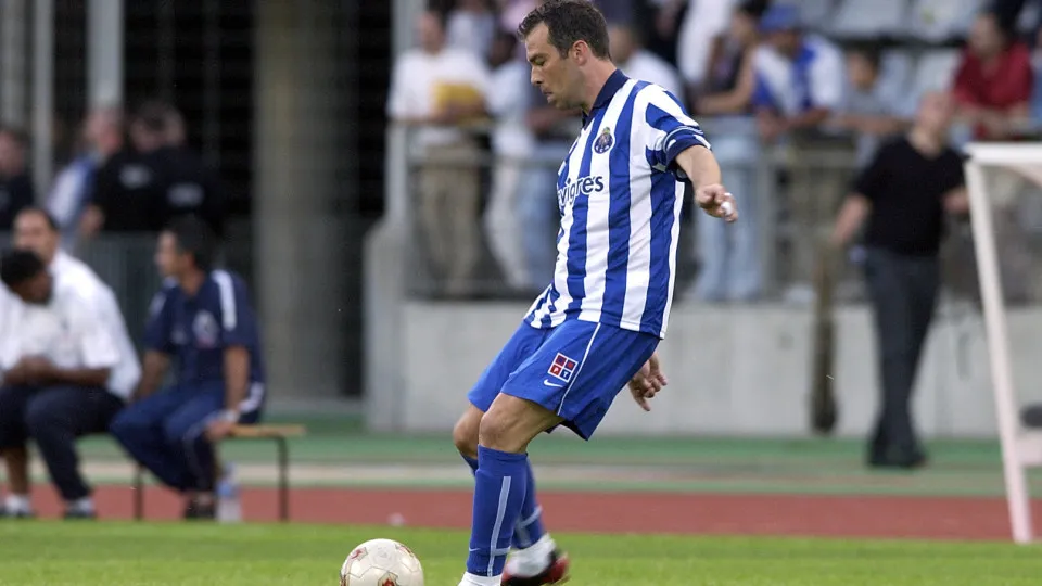 Soccer player Jorge Costa (FC Porto). | Location: Porto, Portugal. (Photo by Eddy LEMAISTRE/Corbis via Getty Images)