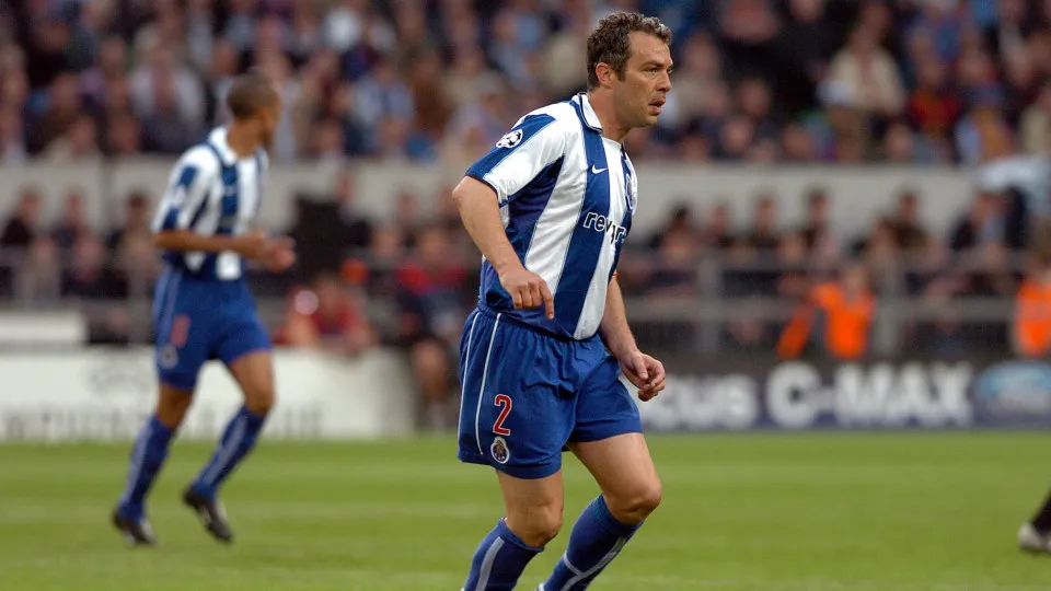 Soccer player Jorge Costa (Porto). (Photo by Eddy LEMAISTRE/Corbis via Getty Images)