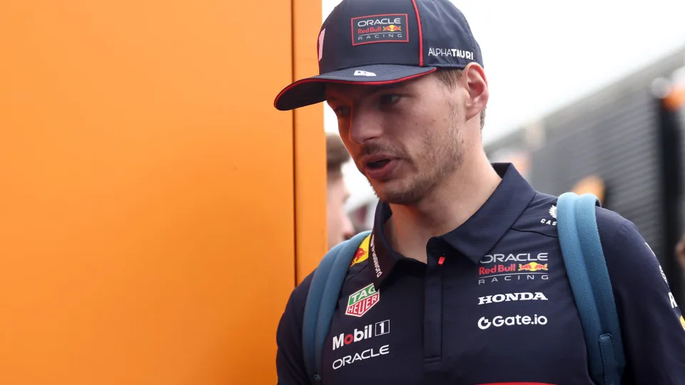 Max Verstappen durante o GP da Hungria