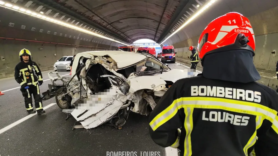Acidente no Túnel de Montemor