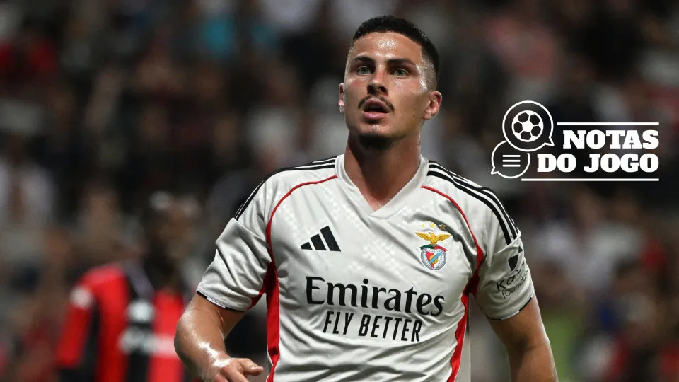 Notas do Jogo Nice Benfica