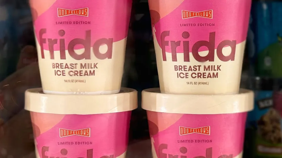 gelado de leite materno