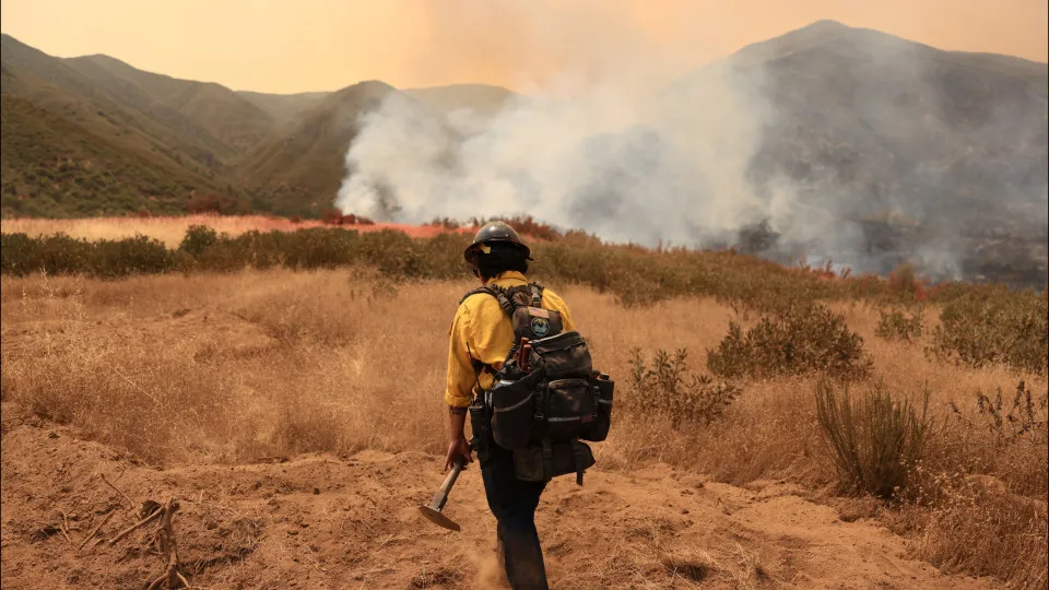 Incêndio na Califórnia