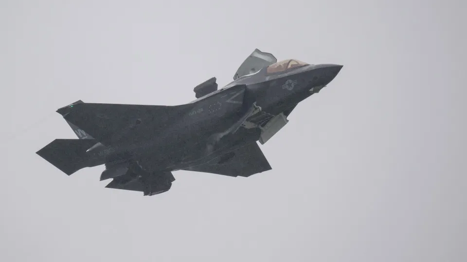 caça furtivo F-35B, Pyeongtaek, coreia do sul