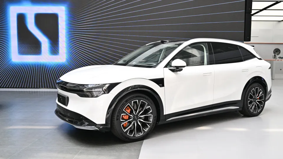 Zeekr 7X na fábrica em Ningbo