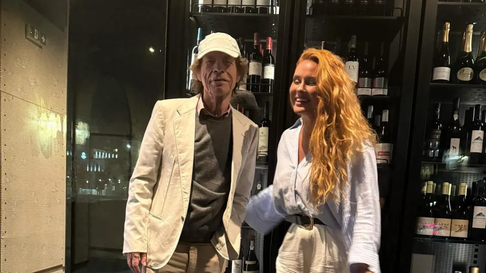 Mick Jagger e Mariya Viktorivna