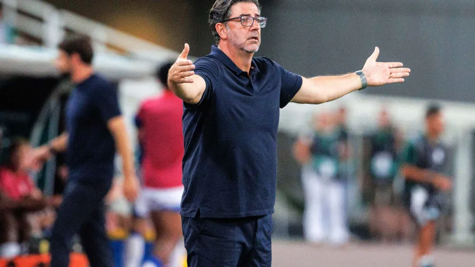 ATHENS, GREECE - JULY 30: Panathinaikos head coach Rui Vitoria during a UEFA Champions League Second Round Qualifier Second Leg match between Panathinaikos and Rangers at the Olympic Stadium, on July 30, 2025, in Athens, Greece.  (Photo by Alan Harvey/SNS