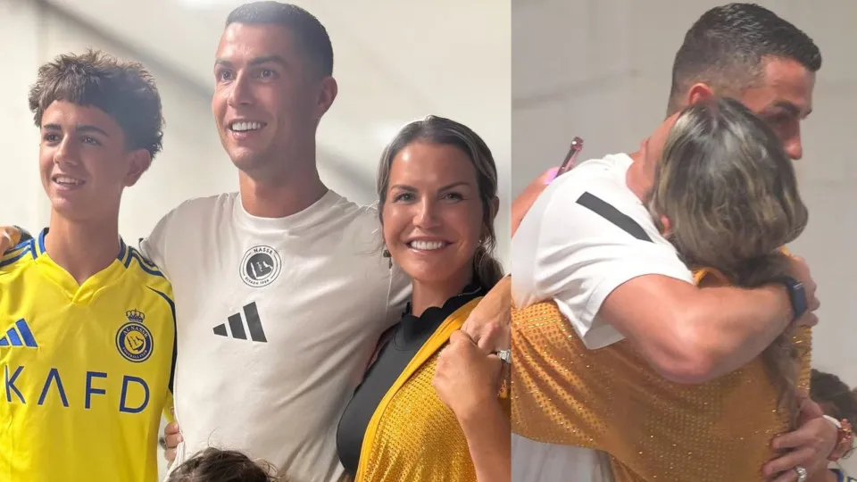 Katia Aveiro e Cristiano Ronaldo