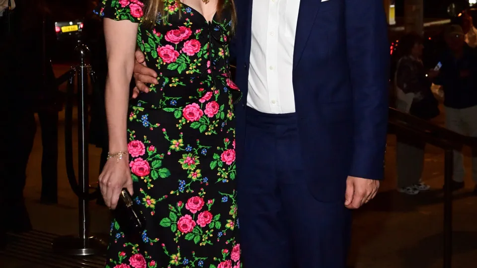 13 September 2023...V&A Gabrielle Chanel Fashion Manifesto Private View held at the Victoria & Albert Museum, London...Here: Princess Beatrice and Edoardo Mapelli Mozzi. (Photo by Justin Goff Photos/Getty Images)