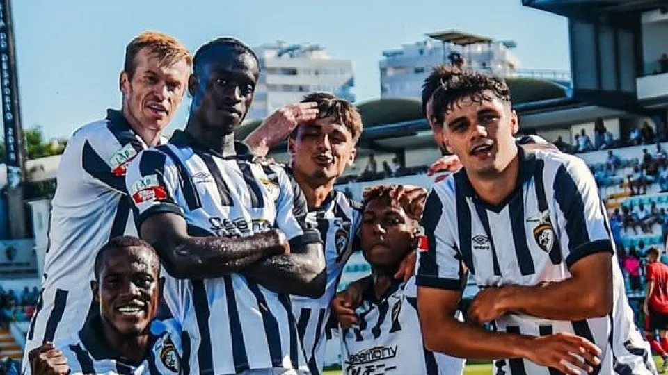 Portimonense, festejo, Penafiel