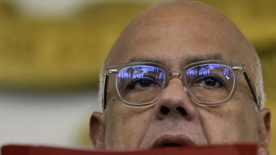 presidente do parlamento venezuelano, Jorge Rodríguez