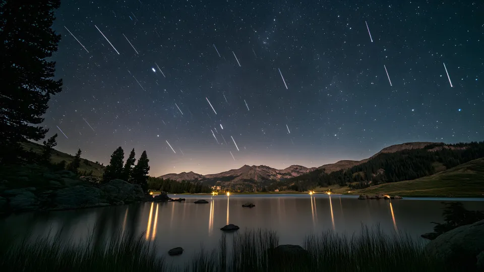 perseidas, chuva de meteoros, espaço