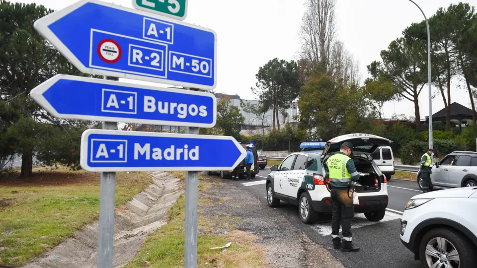 Guardia Civil, estrada em Espanha