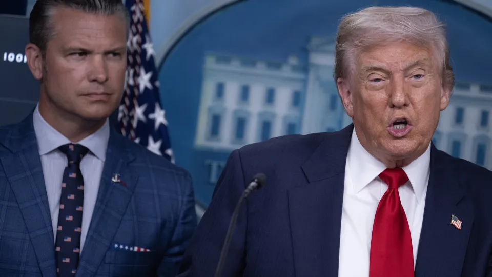 Donald Trump, Pete Hegseth,