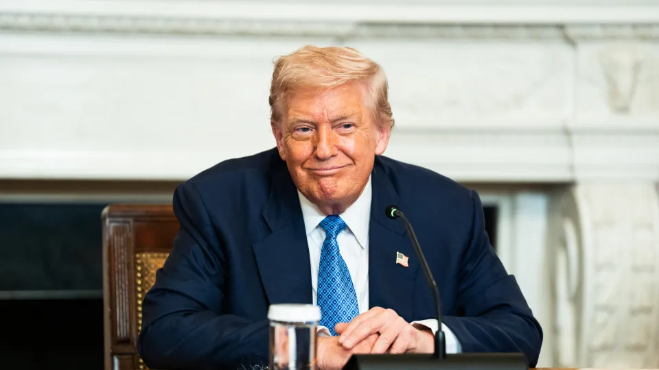 Donald Trump, 8 de agosto de 2025.