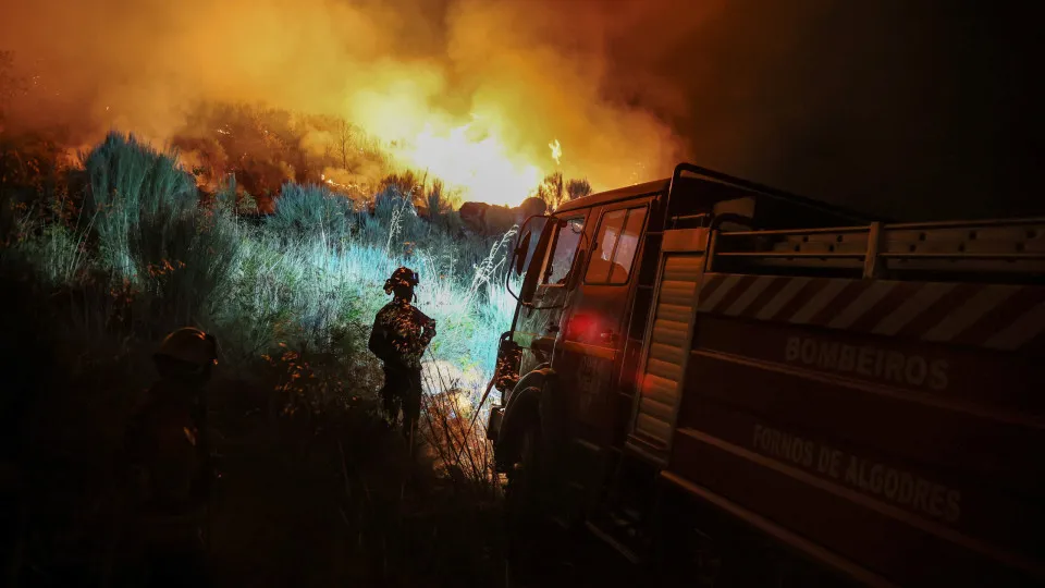 Incêndios em Portugal ; Trancoso ; Bombeiros