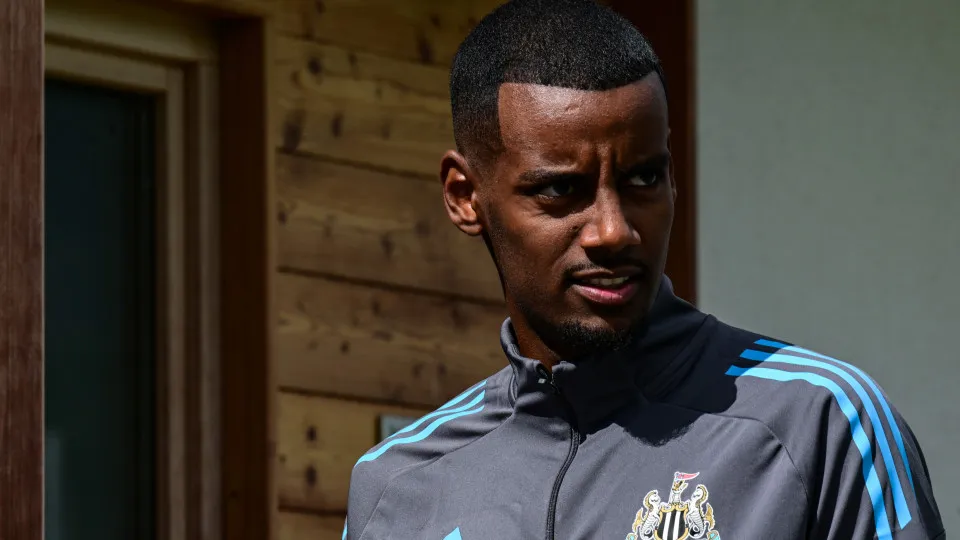 INNSBRUCK, AUSTRIA - JULY 14: Alexander Isak during the  Pre Season Training Camp at FC Seefelder Plateau on July 14, 2025 in Innsbruck, Austria. (Photo by Serena Taylor/Newcastle United via Getty Images)