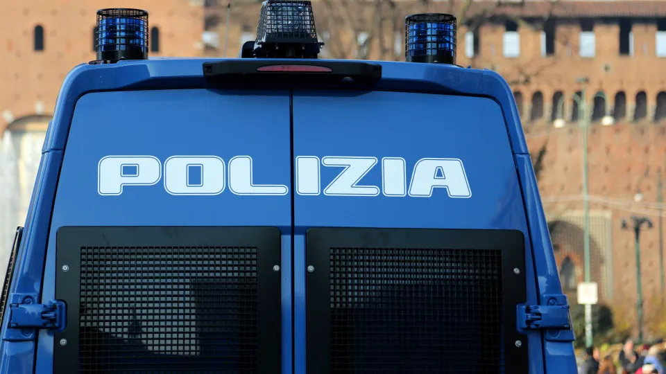 Polícia, Milão, Itália, 