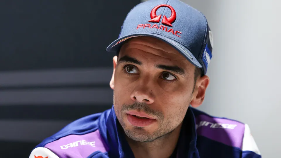 Miguel Oliveira durante o GP da Chéquia de MotoGP, 2025.