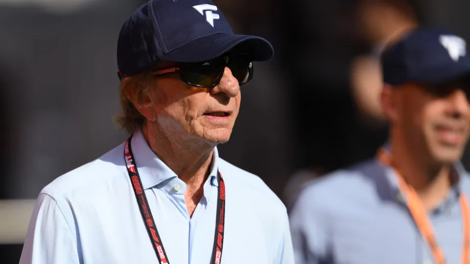 Emerson Fittipaldi no GP de Espanha de F1 em 2025.