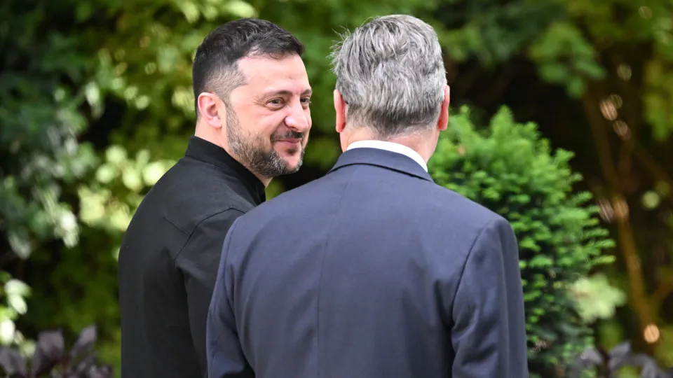 starmer e zelensky 