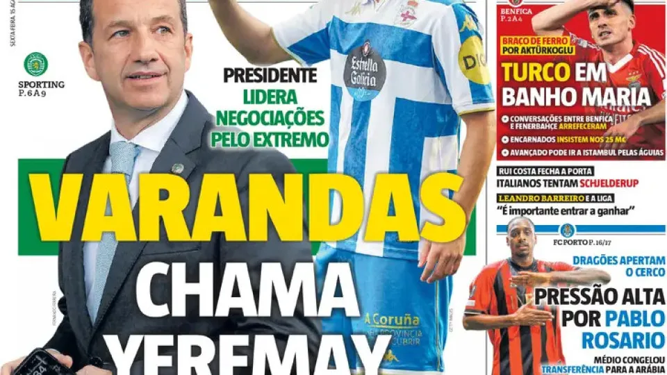 Revista de imprensa 15 de agosto