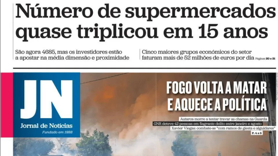 Revista de imprensa - 16 agosto 2025