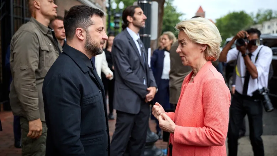 von der leyen, zelensky