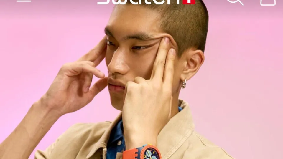 swatch, anúncio, china