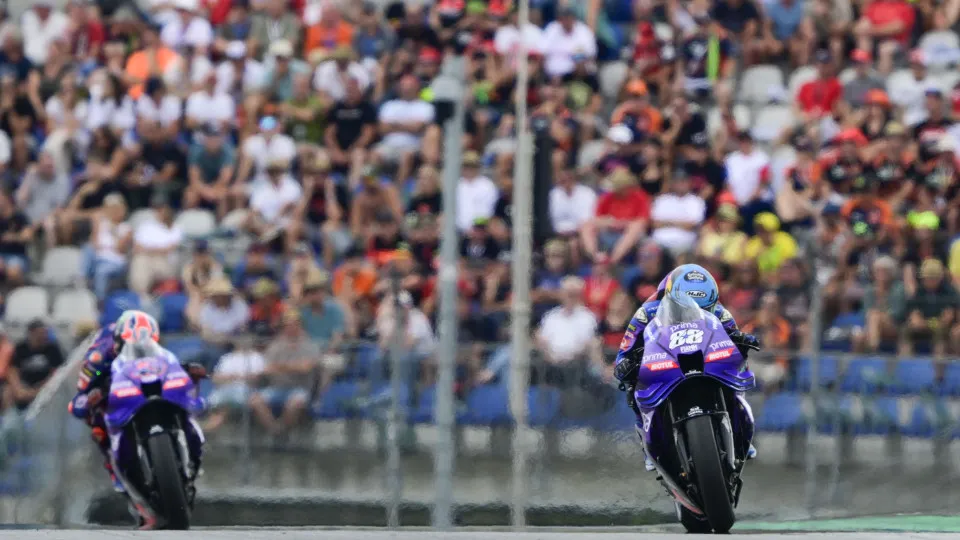 Miguel Oliveira durante o GP da Áustria de MotoGP em 2025.