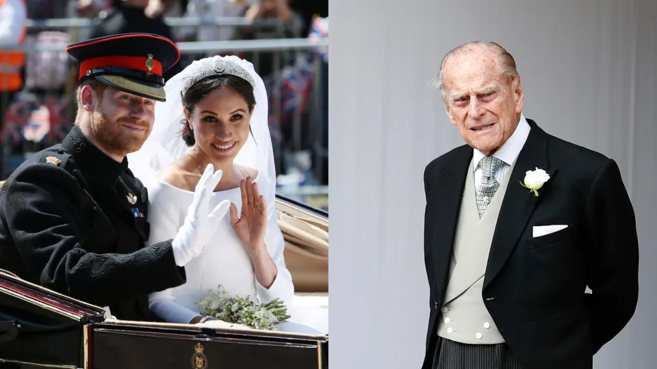 Príncipe Harry e Meghan Markle; Príncipe Filipe