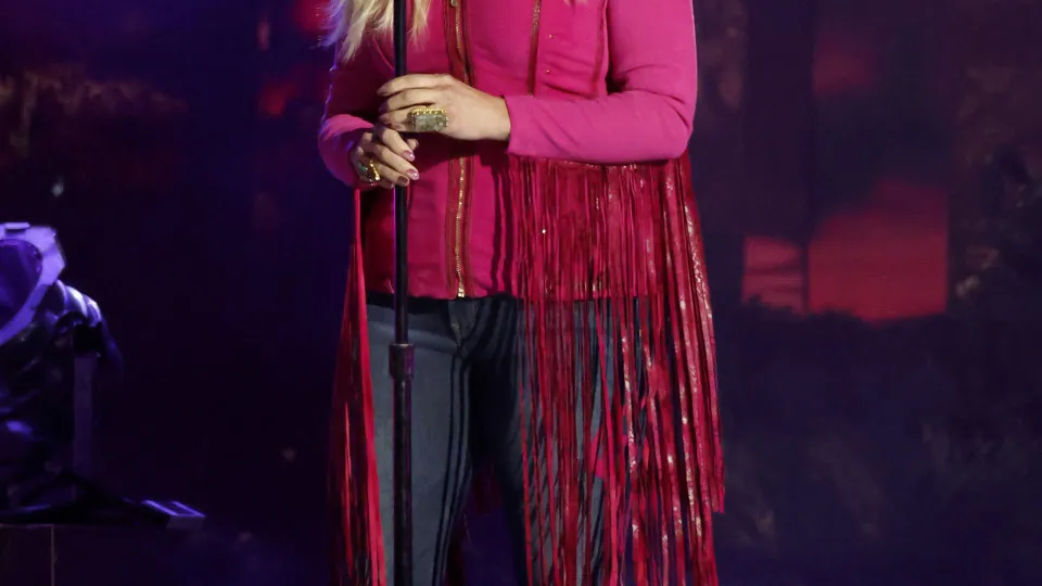 FRISCO, TEXAS - MAY 08: EDITORIAL USE ONLY. Miranda Lambert performs onstage during the 60th Academy of Country Music Awards at The Ford Center at The Star on May 08, 2025 in Frisco, Texas. (Photo by Jason Kempin/Getty Images)