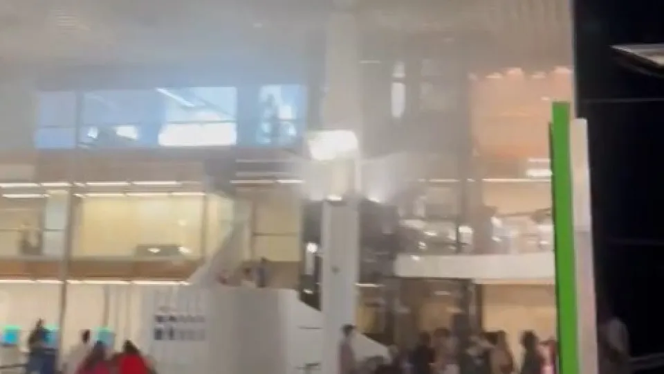 incêndio aeroporto