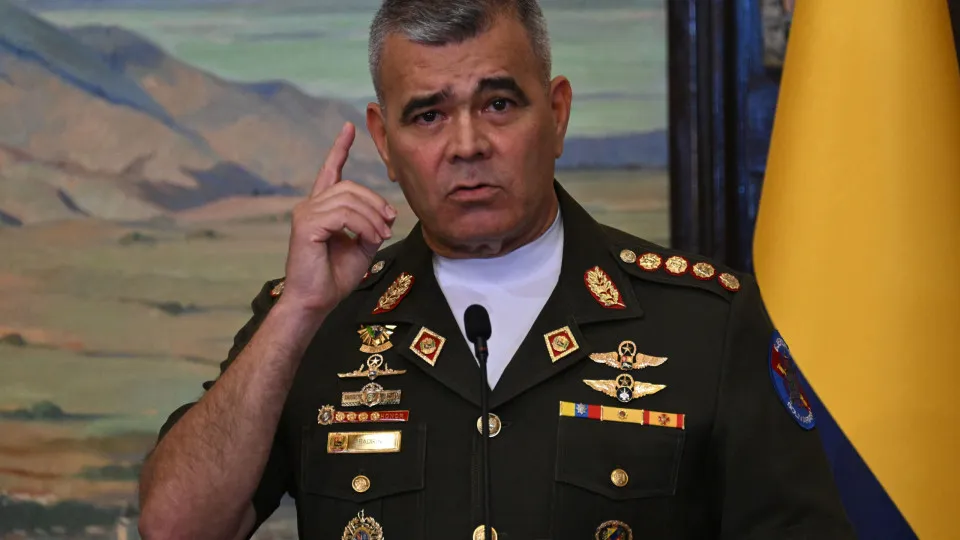 ministro de Defesa da Venezuela, Vladimir Padrino López,
