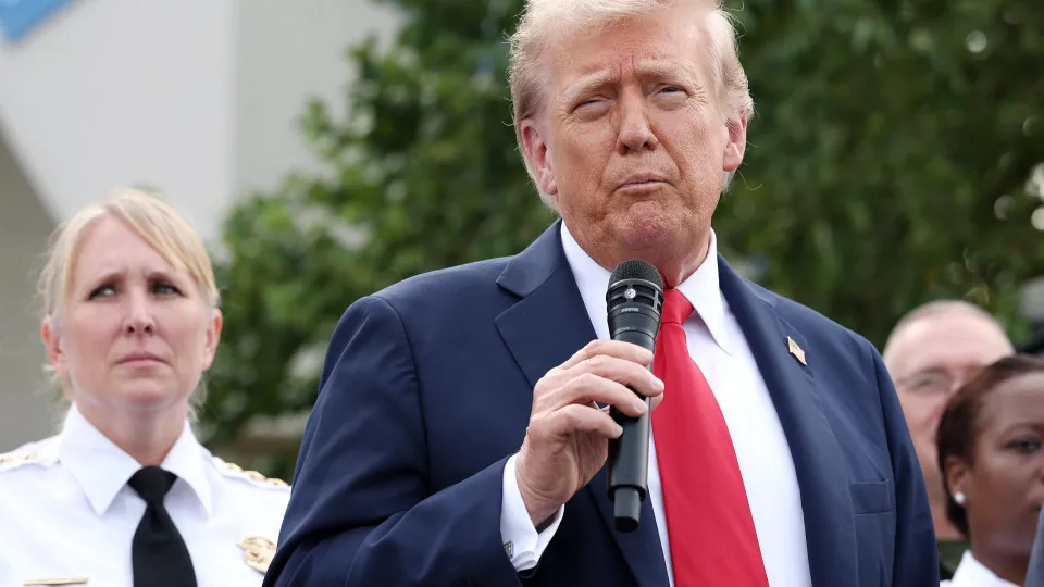 Donald Trump, Tropas de segurança, Washington, 