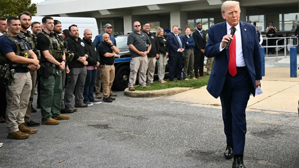 Donald Trump, Tropas de segurança, Washington, 