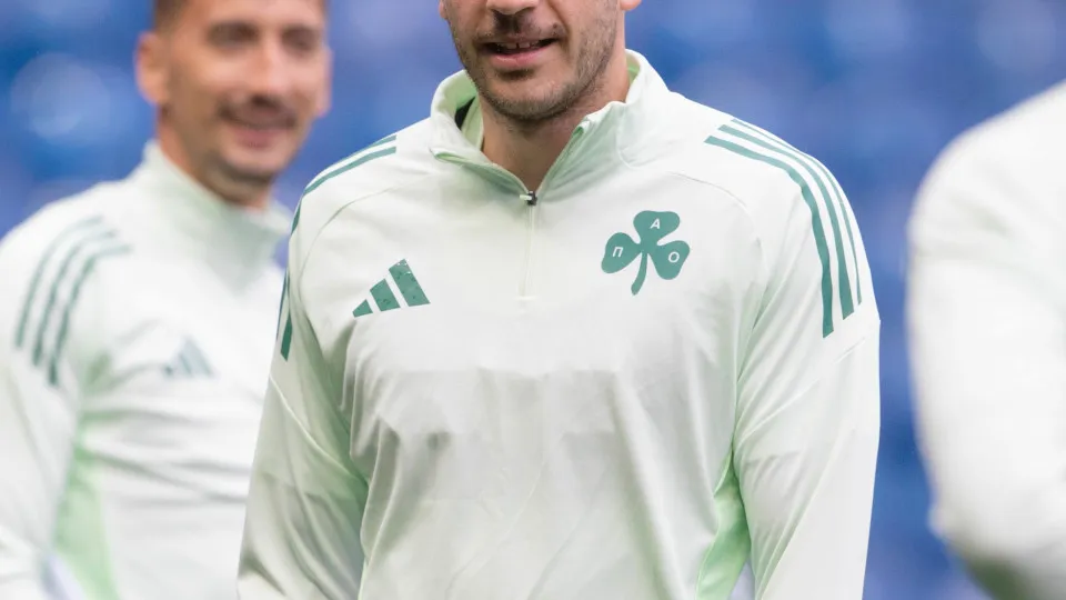 GLASGOW, SCOTLAND - JULY 21: Panathinaikos' Fotis Ioannidis during a Panathinaikos MD-1 training session at Ibrox Stadium, on July 21, 2025, in Glasgow, Scotland. (Photo by Alan Harvey/SNS Group via Getty Images)