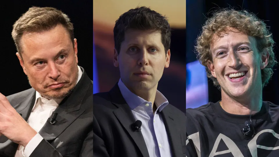 elon musk, sam altman, mark zuckerberg