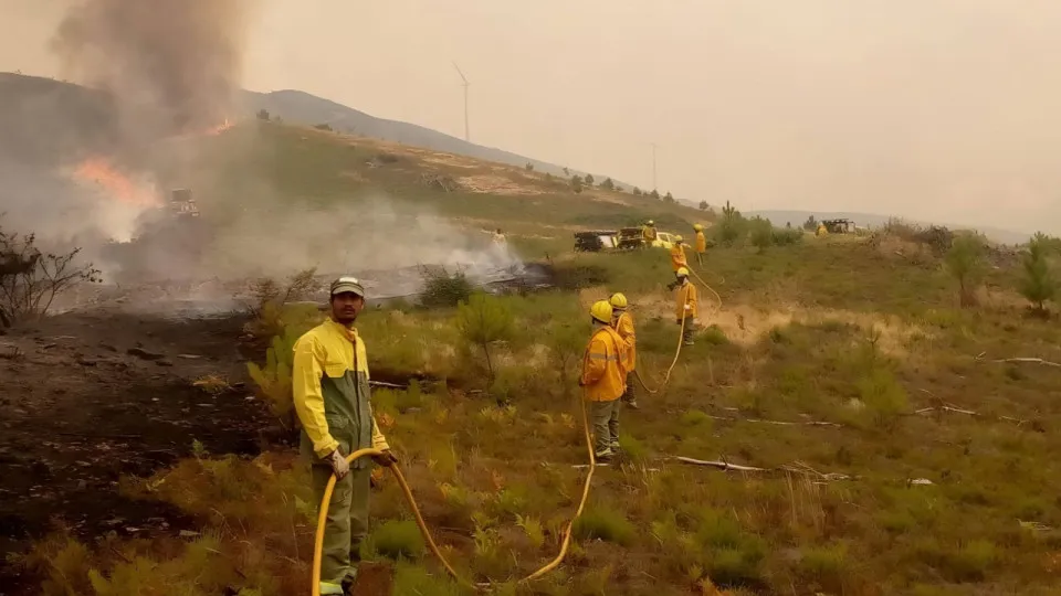É falso que fotos de imigrantes a combater fogos em Portugal sejam IA