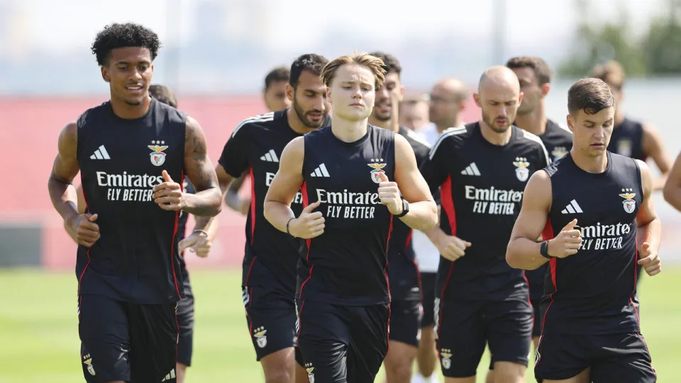 Treino do Benfica