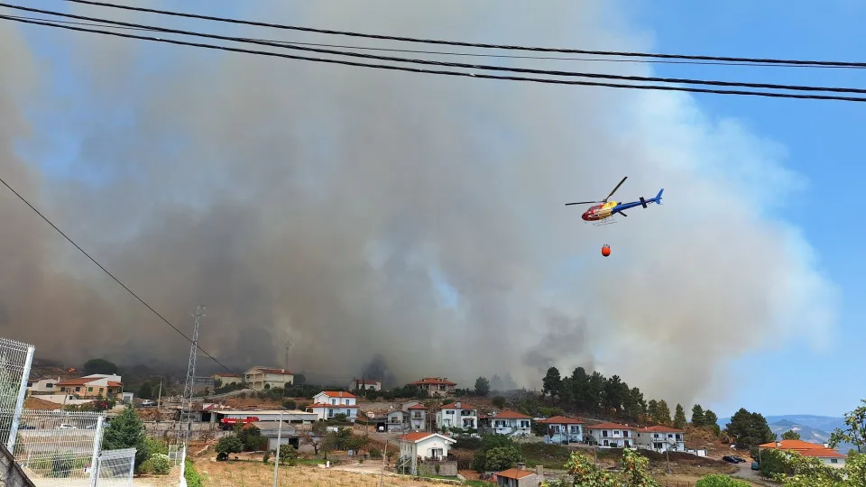 incêndio armamar