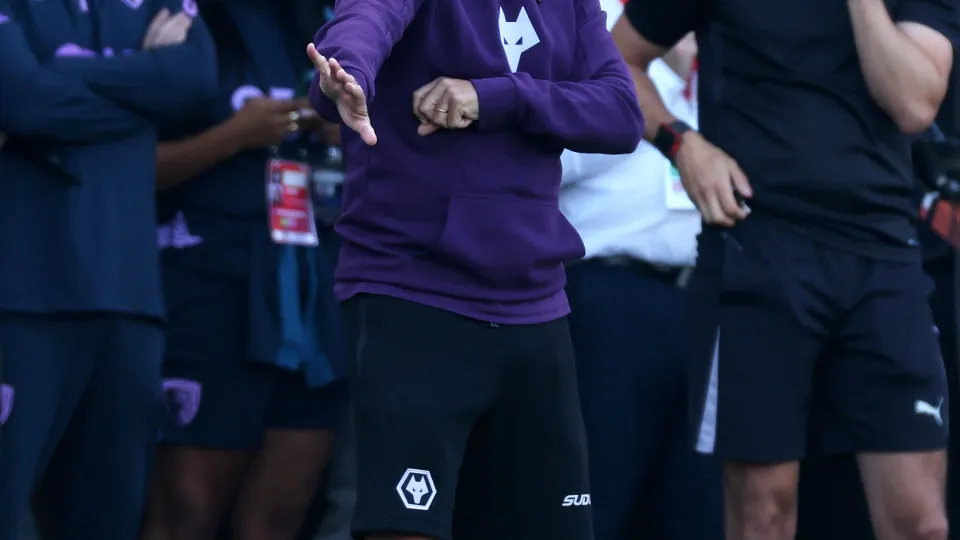 Wolverhampton Wanderers manager Vitor Pereira on the touchline during the Premier League match at the Vitality Stadium, Bournemouth. Picture date: Saturday August 23, 2025. (Photo by Steven Paston/PA Images via Getty Images)